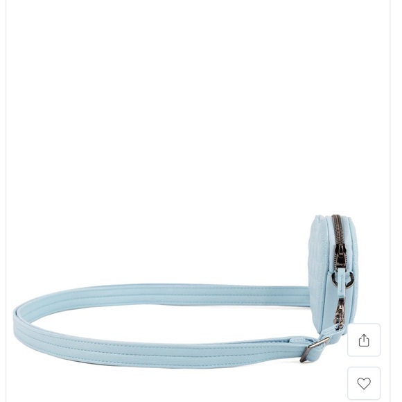 NWT Lug Heartbeat Matte Luxe VL Mini Crossbody Bag in Bubble Blue 🩵 - Picture 6 of 10